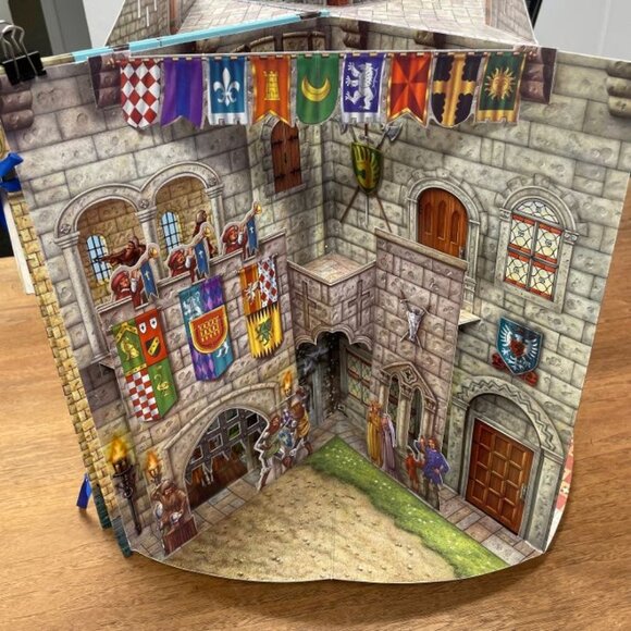 Medieval Castle by Phil Wilson Hardback Expanding Book - GUC - Picture 12 of 12